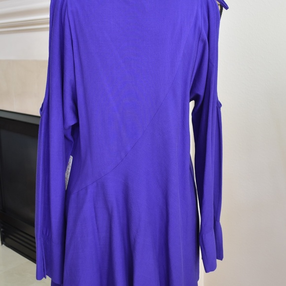FREE PEOPLE CLEAR SKIES cold shoulder TUNIC dress - Picture 5 of 7